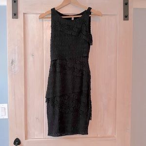 Anthropologie Bailey 44 black sheath dress